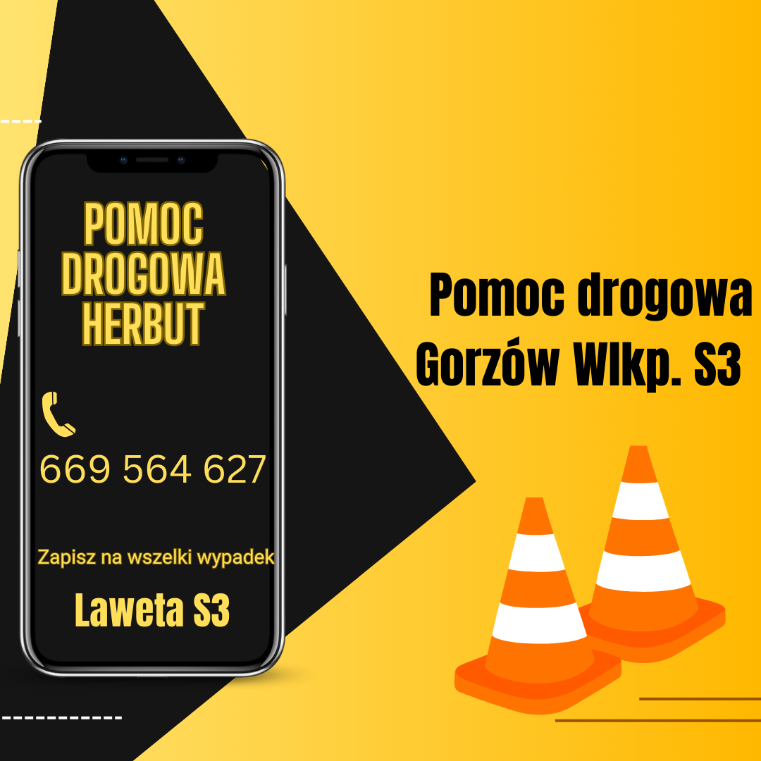 Pomoc drogowa S3 Gorzów Wlkp. + 48 669 564 627 Pomoc drogowa Herbut