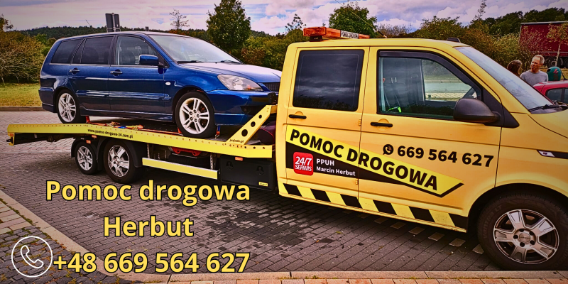 POMOC DROGOWA HERBUT +48 669 5564 627 SŁUBICE