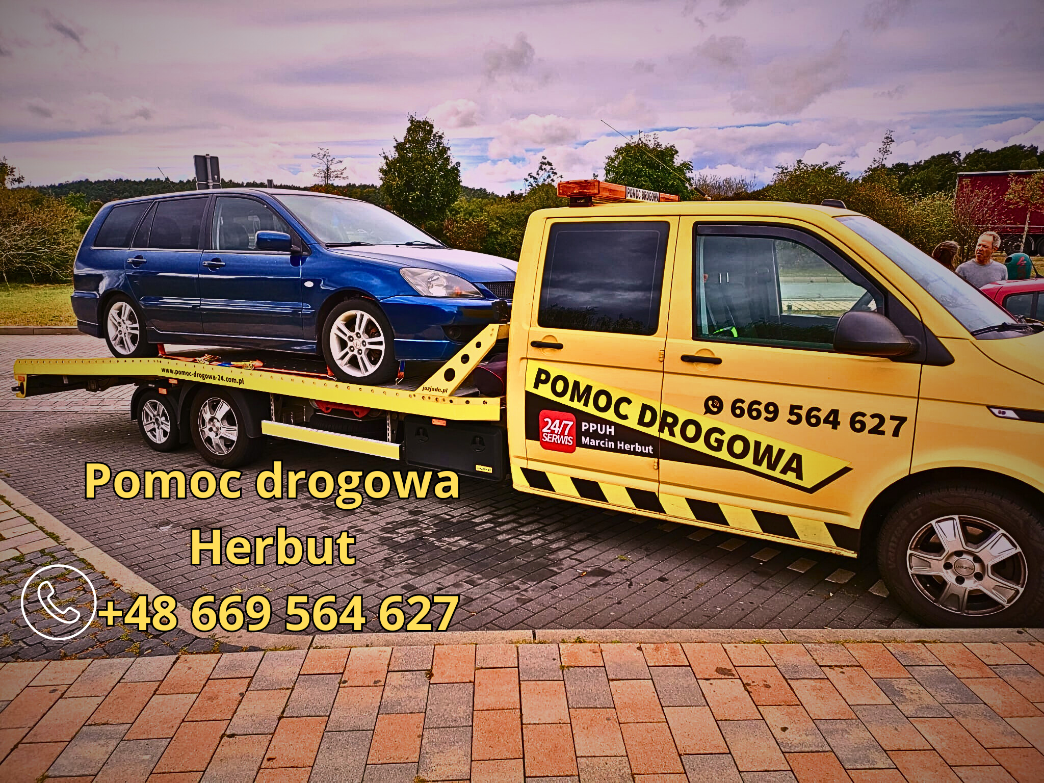 POMOC DROGOWA HERBUT +48 669 5564 627 SŁUBICE