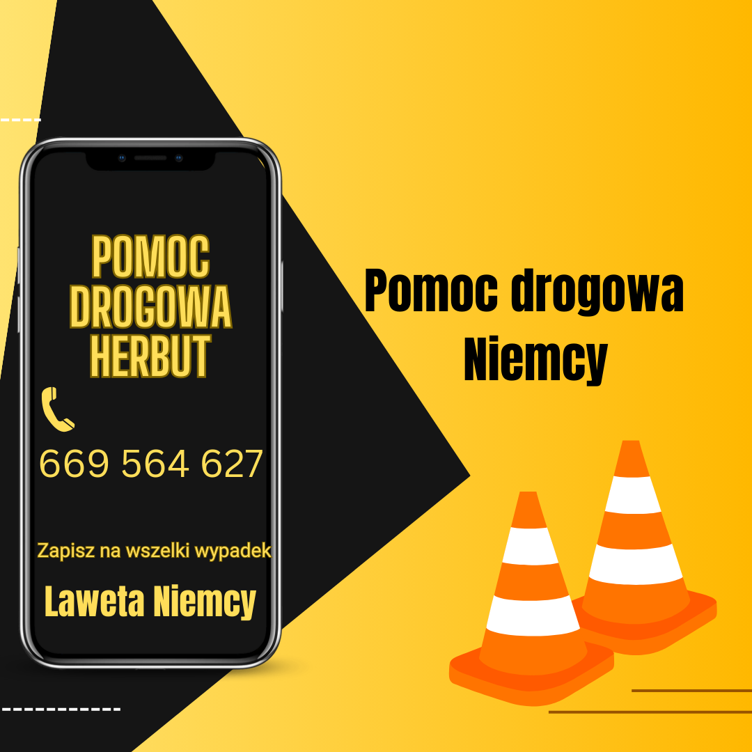 Laweta Niemcy. Pomoc drogowa Herbut +48 669 564 627