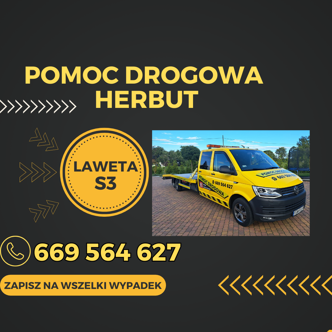 Pomoc Drogowa Herbut S3 - tel. 669 564 627